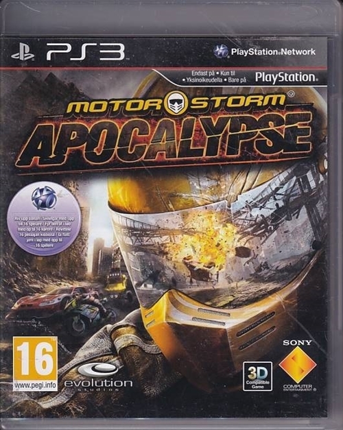 MotorStorm Apocalypse - PS3 (B Grade) (Used) (Eng)